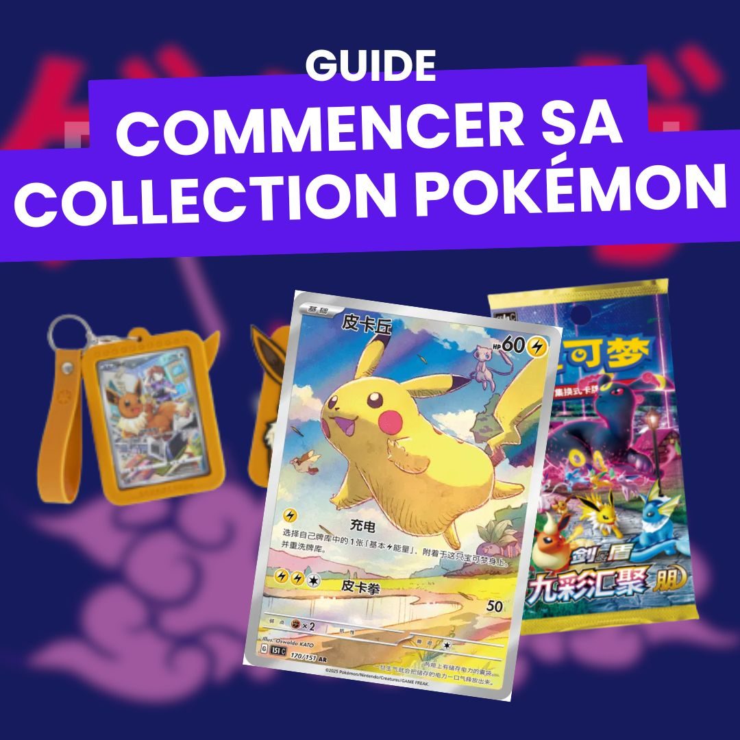 Comment débuter sa collection de cartes Pokémon Chinoises