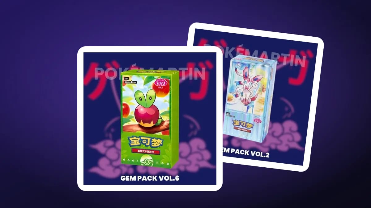 Displays Gem Pack Vol. 6 Verpom et Vol. 2 Noctali