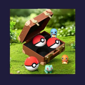 Figurines chinoises Funism First Partners - Pokéball avec starters