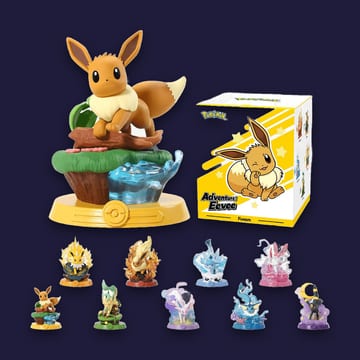 Figurine chinoise Funism Évoli Adventure! - Blind box Évolitions