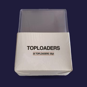 25 toploaders transparents - Pokémon