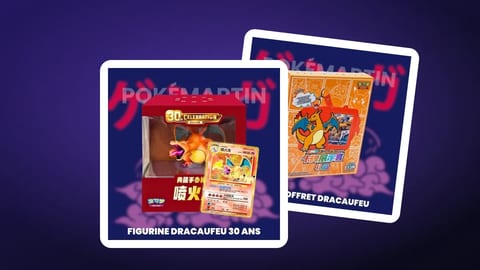 Dracaufeu en Pokémon chinois : les produits à collectionner en 2026