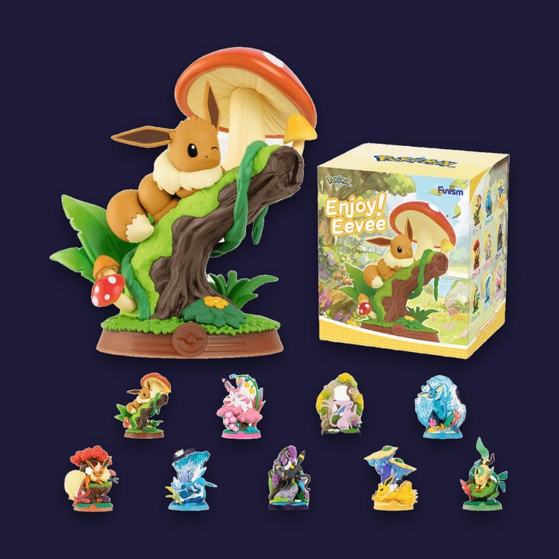 Figurine chinoise Funism Évoli Enjoy! - Blind box Évolitions